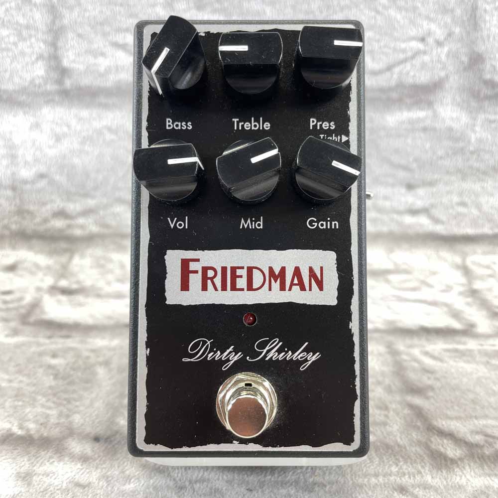 dirty shirley pedal Friedman Dirty Shirley Overdrive Pedal