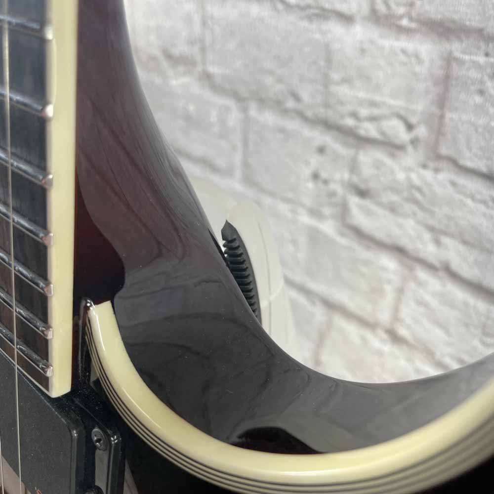 Used:  ESP LTD Deluxe MH-1000 Evertune Electric Guitar - Sunset