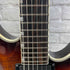 Used:  ESP LTD Deluxe MH-1000 Evertune Electric Guitar - Sunset