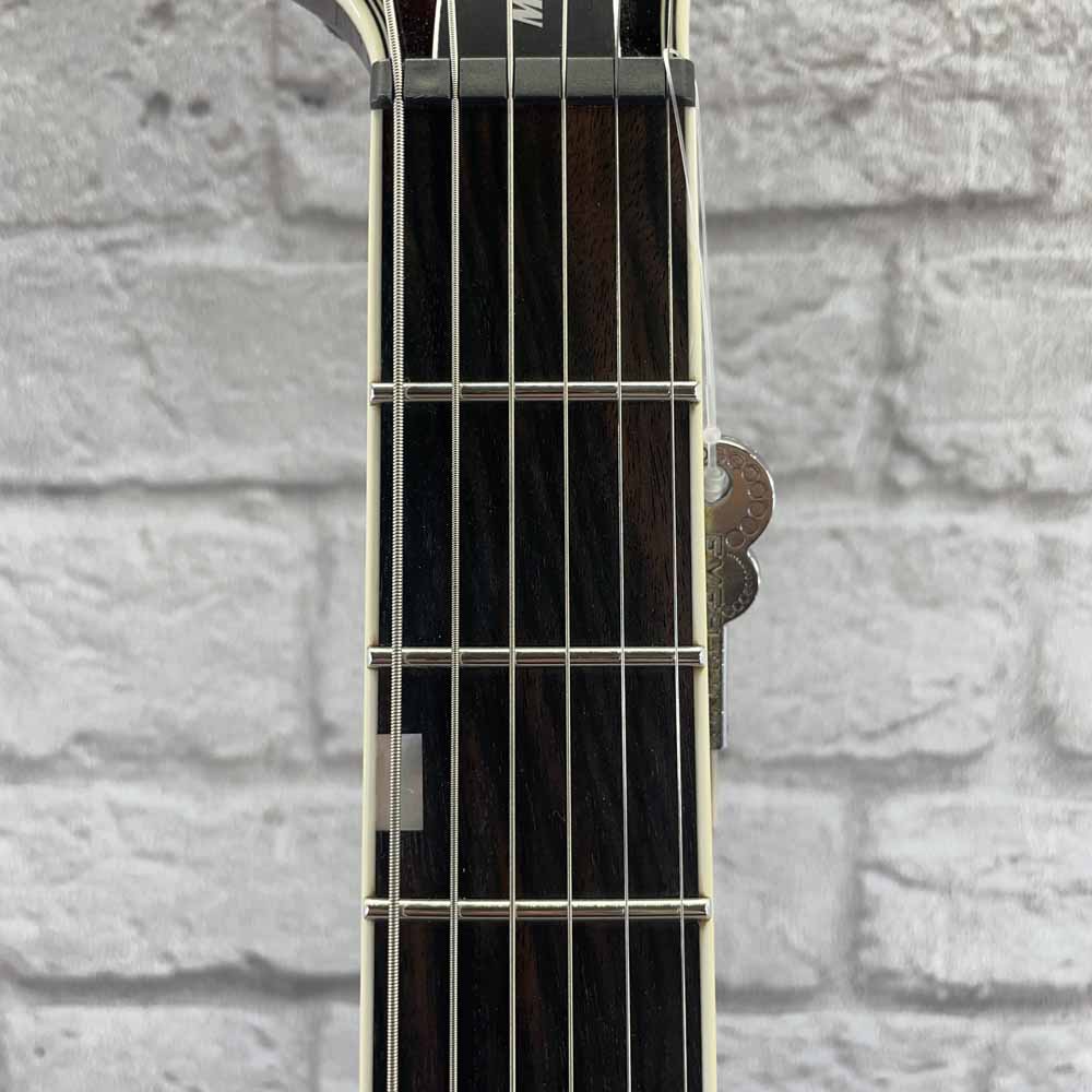 Used:  ESP LTD Deluxe MH-1000 Evertune Electric Guitar - Sunset