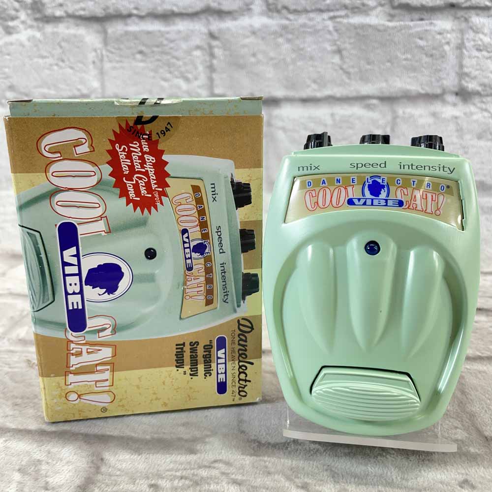 Used: Danelectro Cool Cat Vibe Pedal – Flipside Music