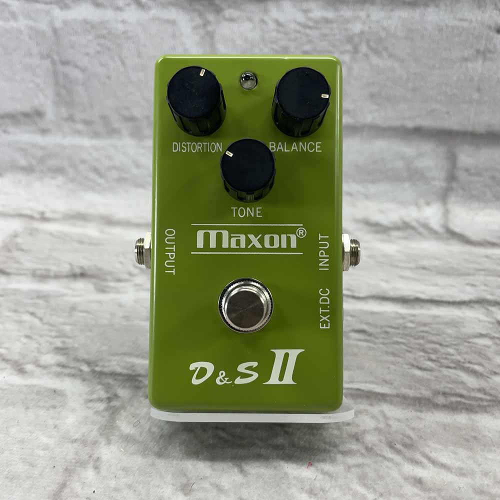 Used: Maxon D&S II - Distortion and Sustainer Pedal