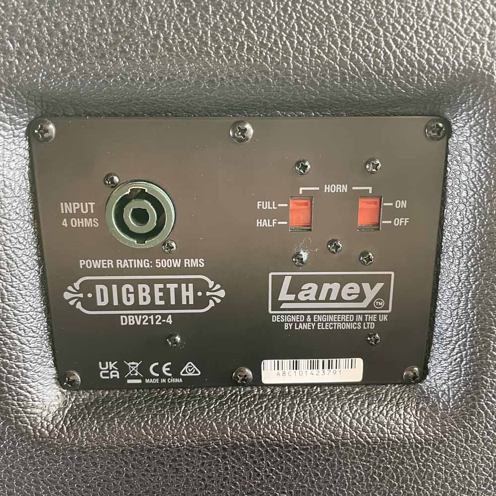 Used:  Laney Amplification DBV212-4 Digbeth Bass Cabinet