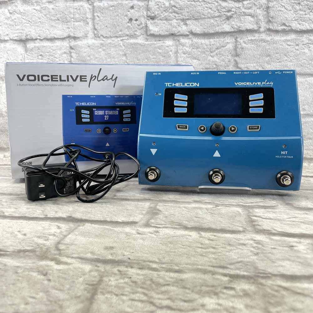 tc electronic vocal pedal Used: TC Helicon VoiceLive Play Vocal Effects Pedal – Flipside Music