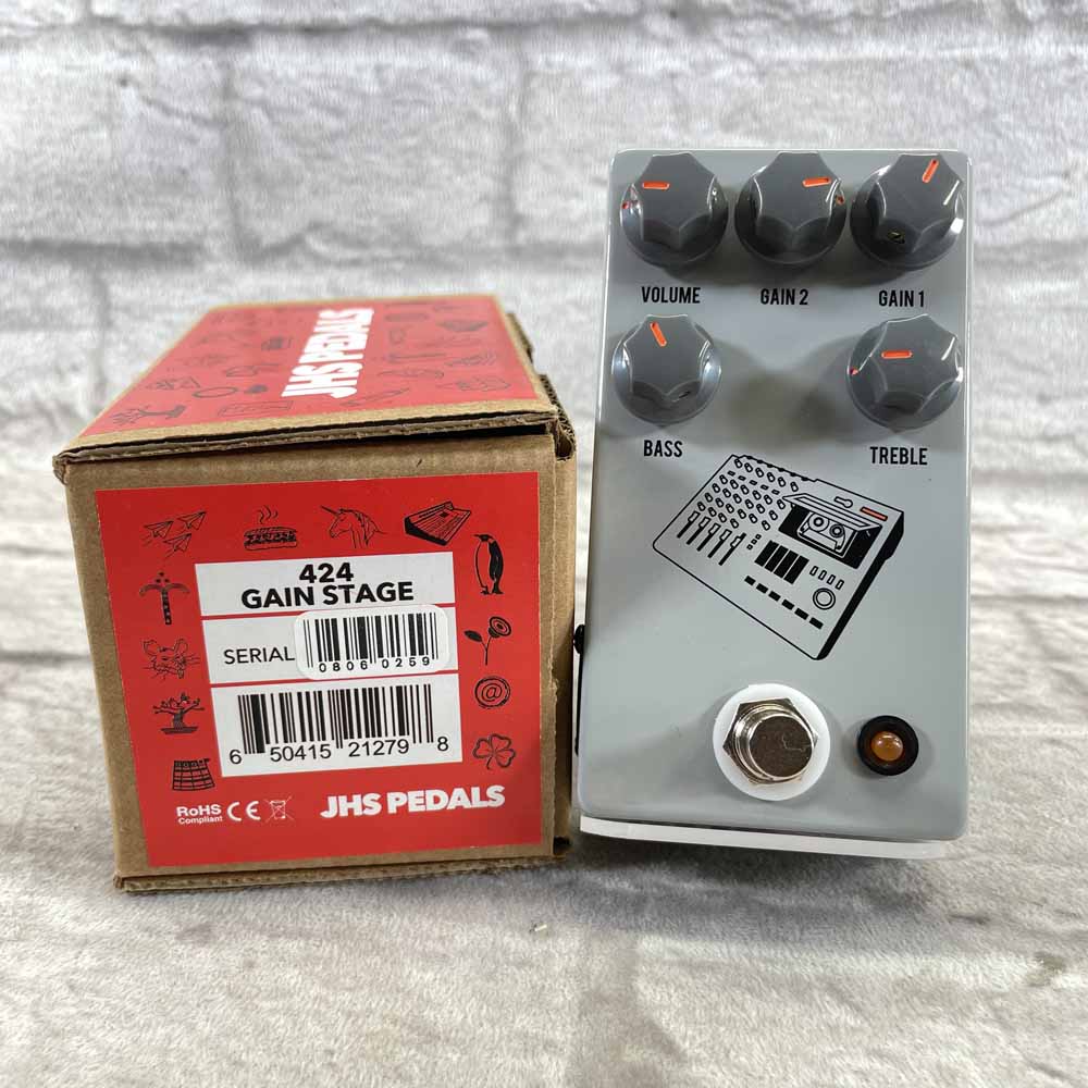 jhs pedals overdrive preamp Used: JHS Pedals 424 Gainstage Preamp/Distortion/Overdrive Pedal – Flipside Music