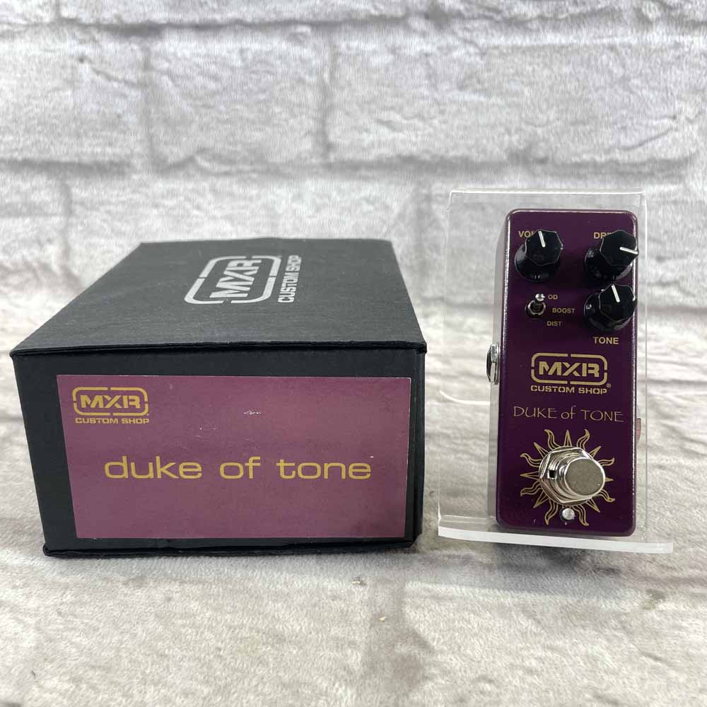 duke of tone pedal Used: MXR Duke of Tone Overdrive Pedal – Flipside Music