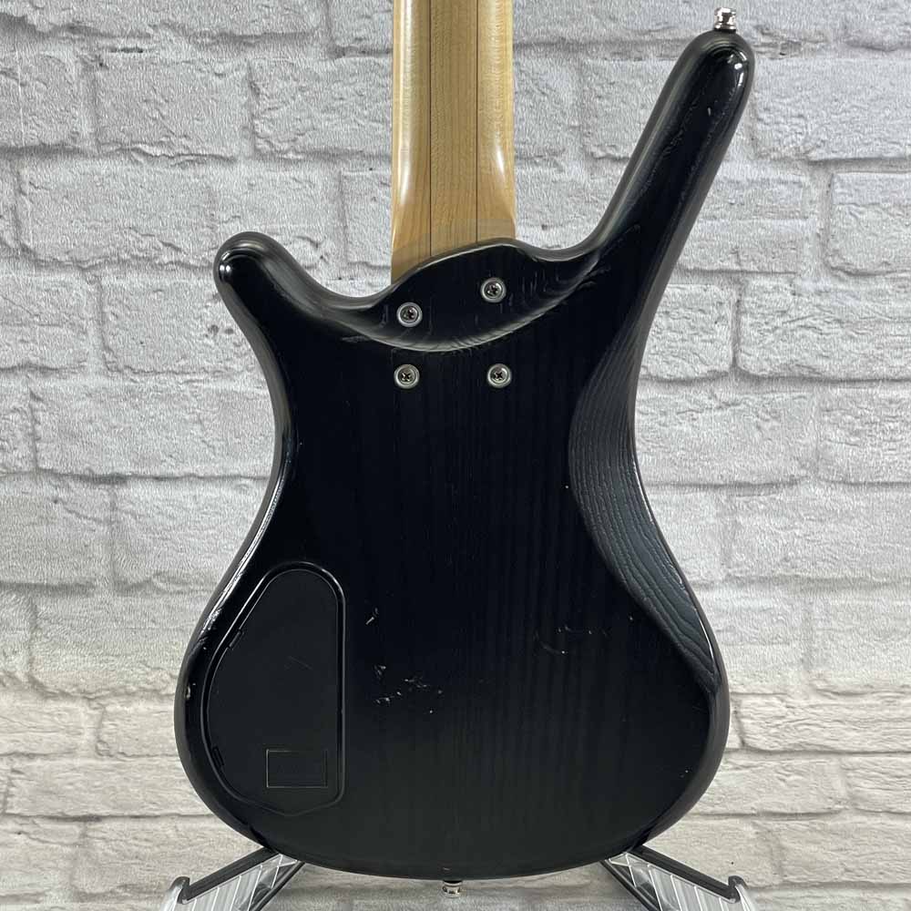 Used:  Warwick RockBass Corvette 5-String Bass Guitar - Black