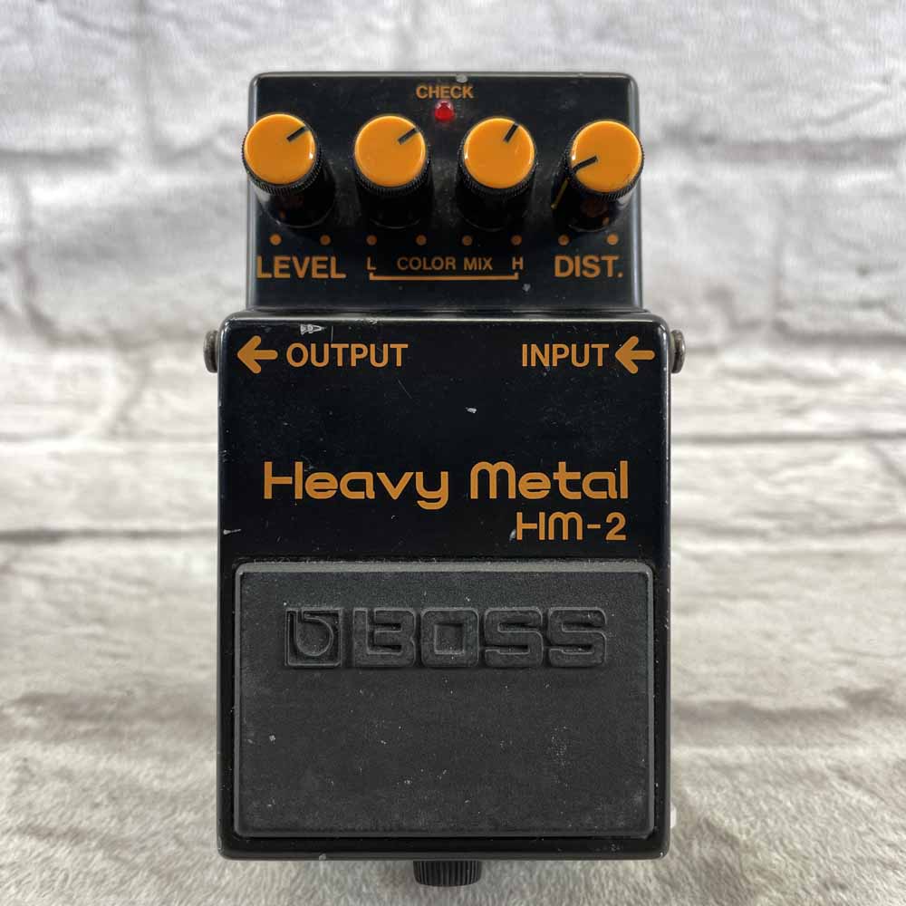 boss hm 2 pedal Used: Boss Heavy Metal HM-2 Distortion Pedal – Flipside Music