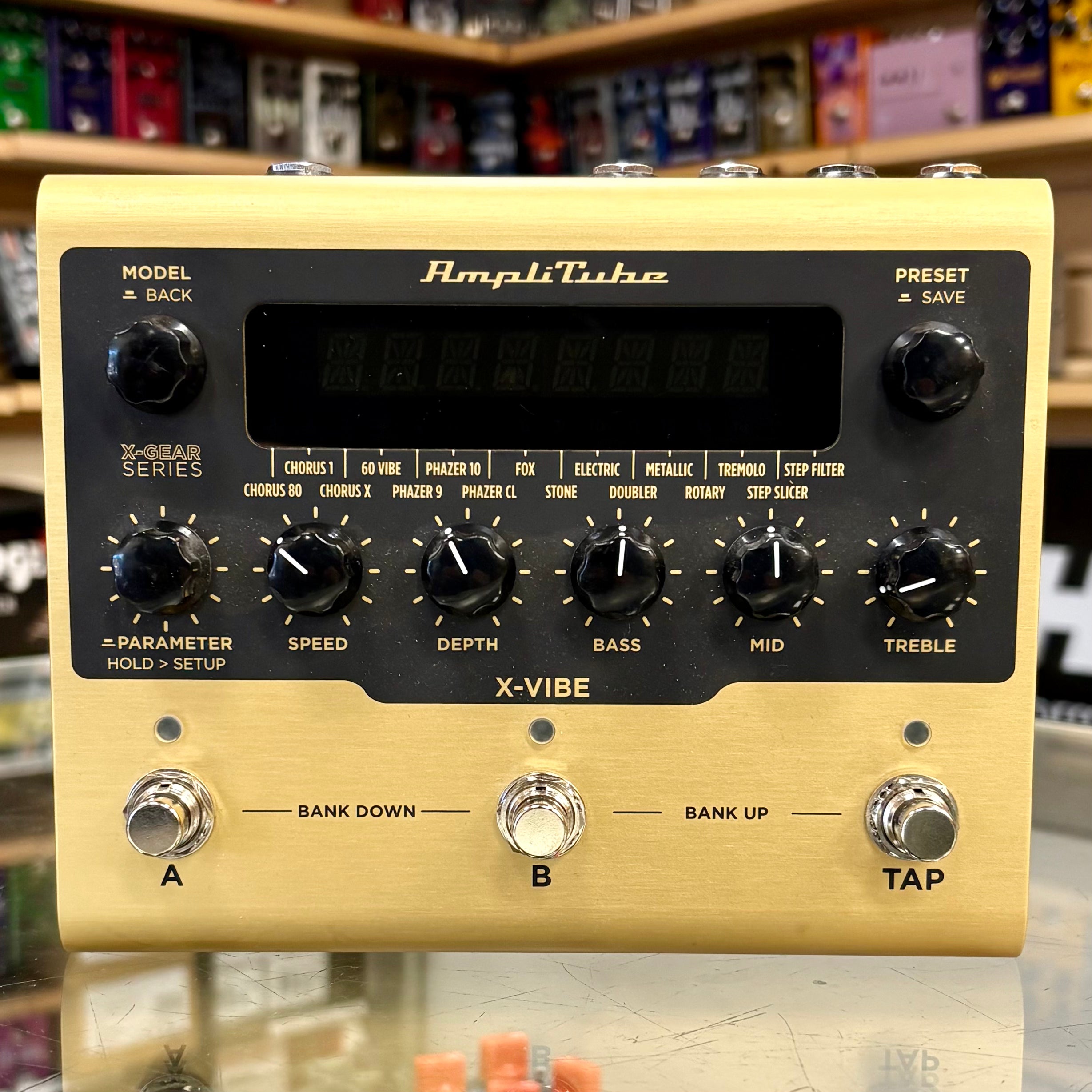 Used: Amplitube X-Vibe Modulation Pedal