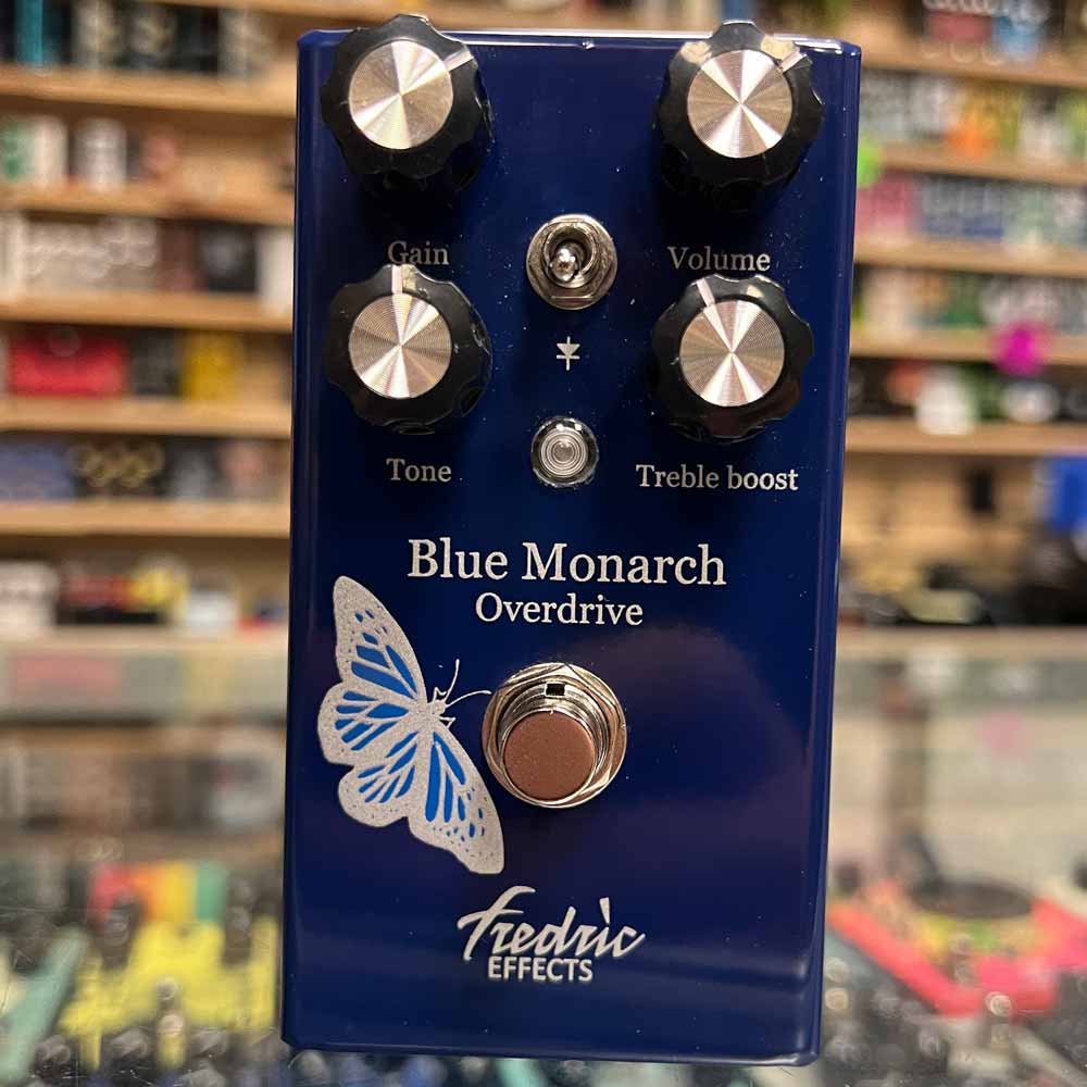 Fredric Effects Blue Monarch Overdrive Pedal – Flipside Music