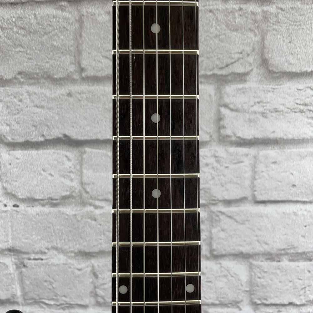 Used:  Sterling by Music Man Jason Richardson Cutlass 7 Electric Guitar - Natural Burl