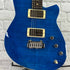 Reverend Guitars Kingbolt RA - Transparent Blue Flame Maple (Blemished)