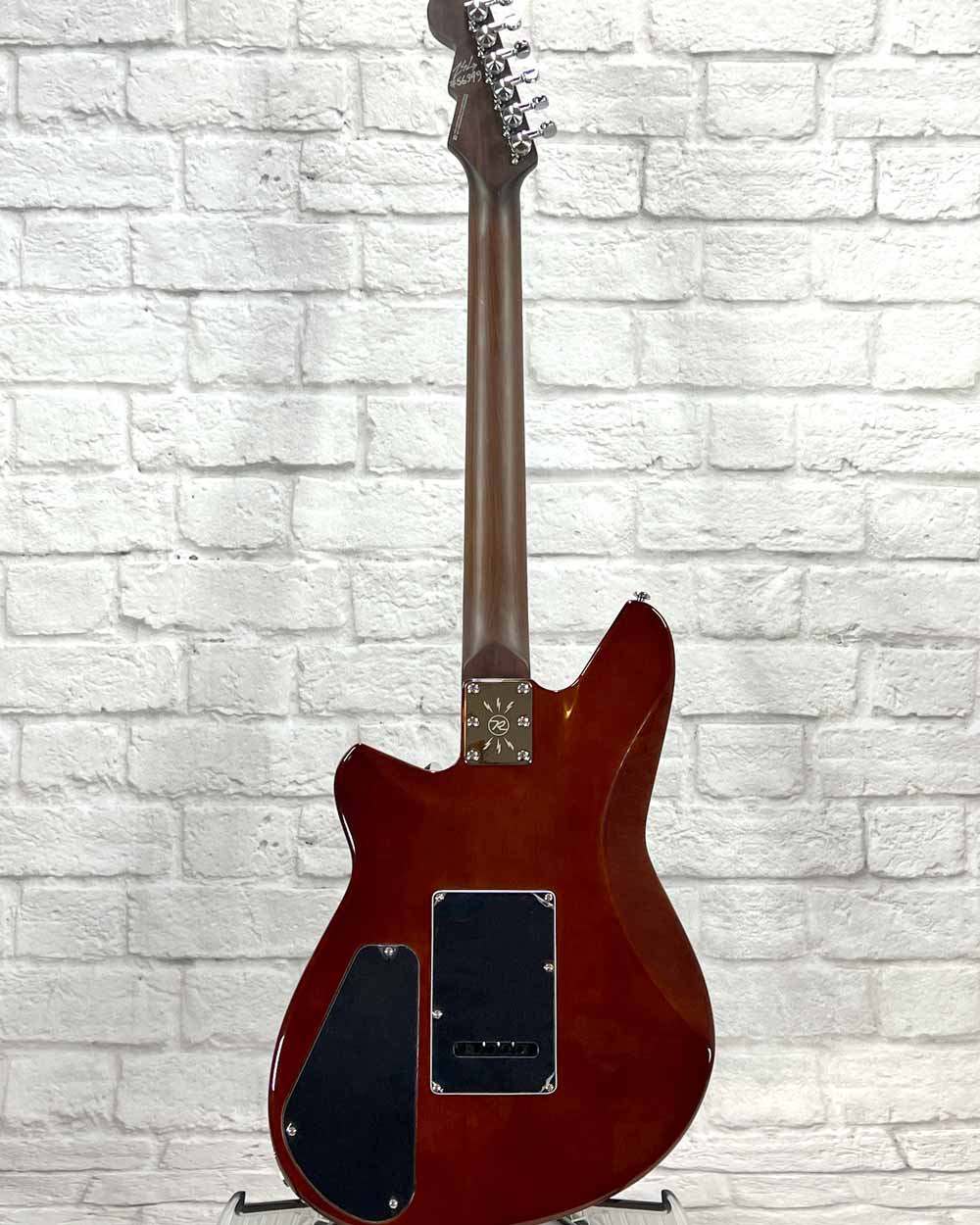 Reverend Guitars Kingbolt RA - Transparent Blue Flame Maple (Blemished)