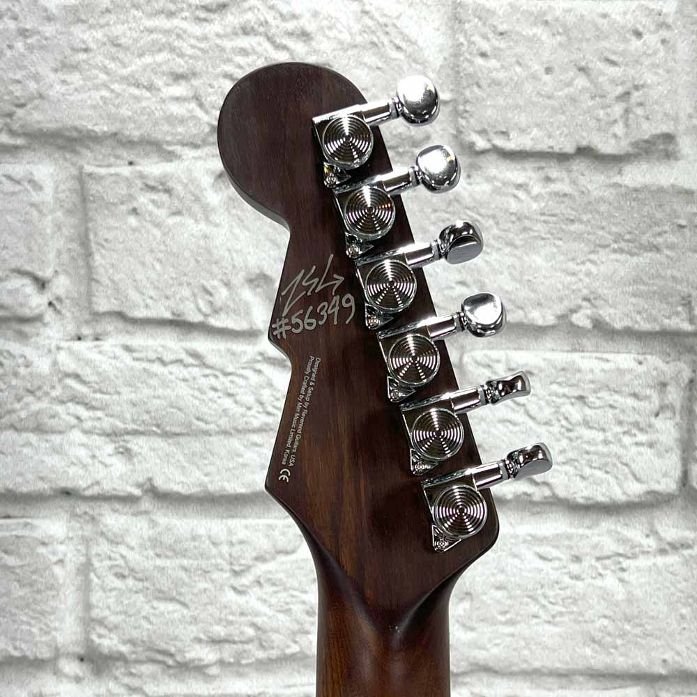 Reverend Guitars Kingbolt RA - Transparent Blue Flame Maple (Blemished)