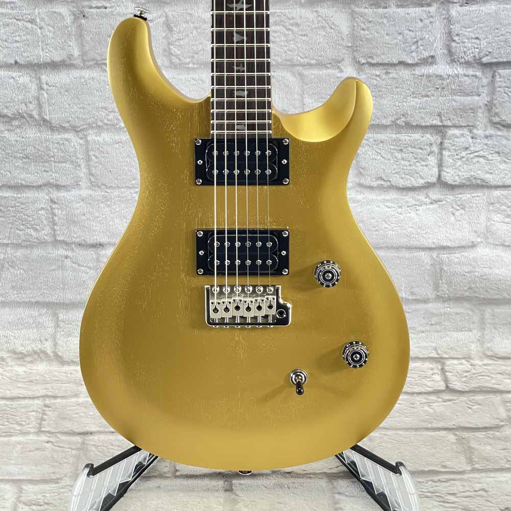 Used:  PRS Guitars SE CE24 Standard Satin - Metallic Gold
