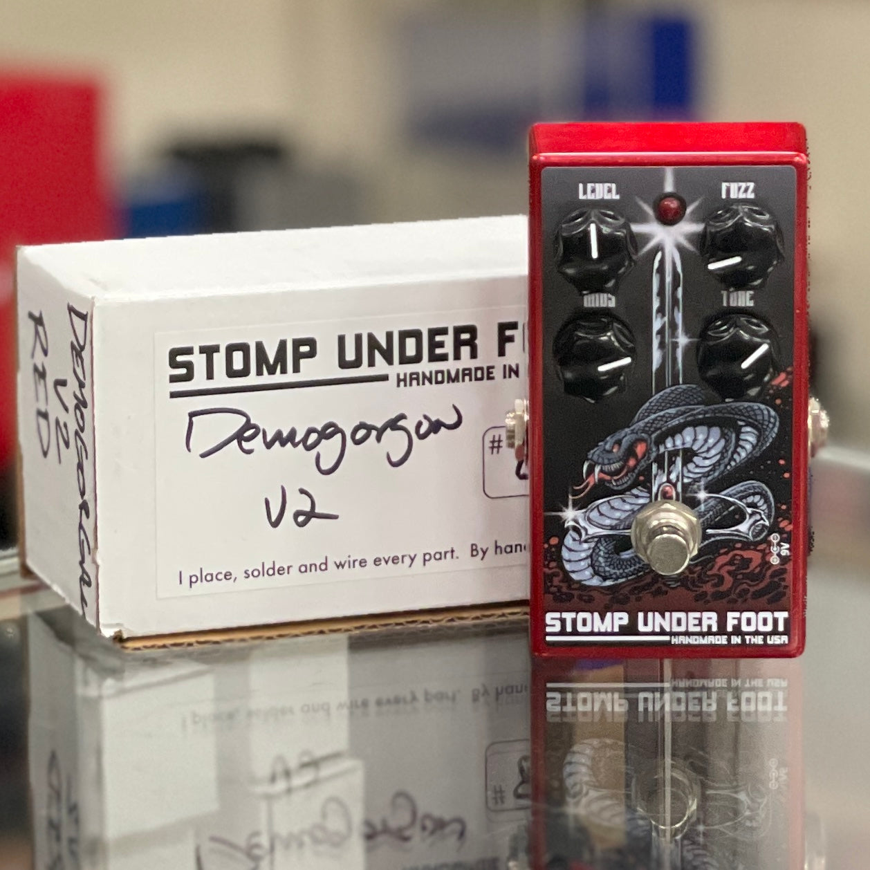 Stomp Under Foot Demogorgon V2 - RED