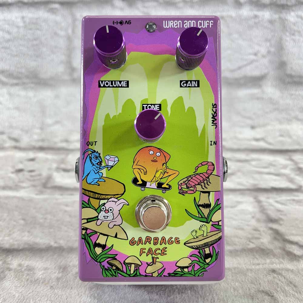 Used:  Wren and Cuff J. Mascis Garbage Face Jr. Fuzz Pedal