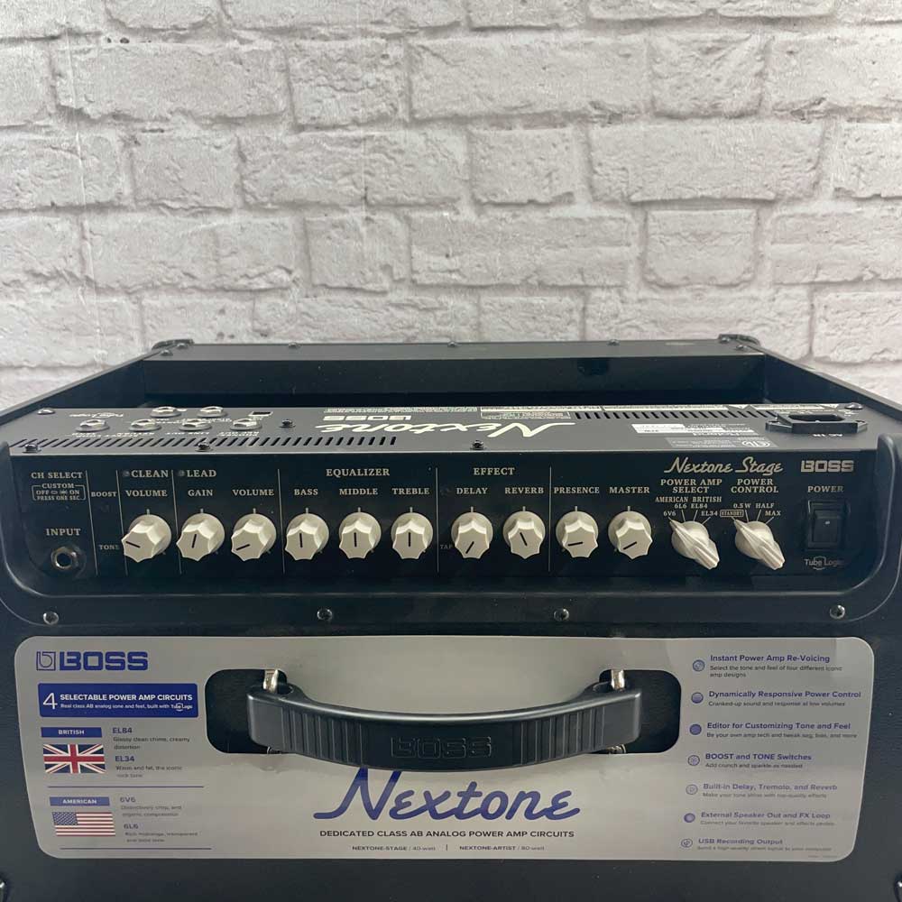 Used:  BOSS Nextone Stage Combo Amplifier