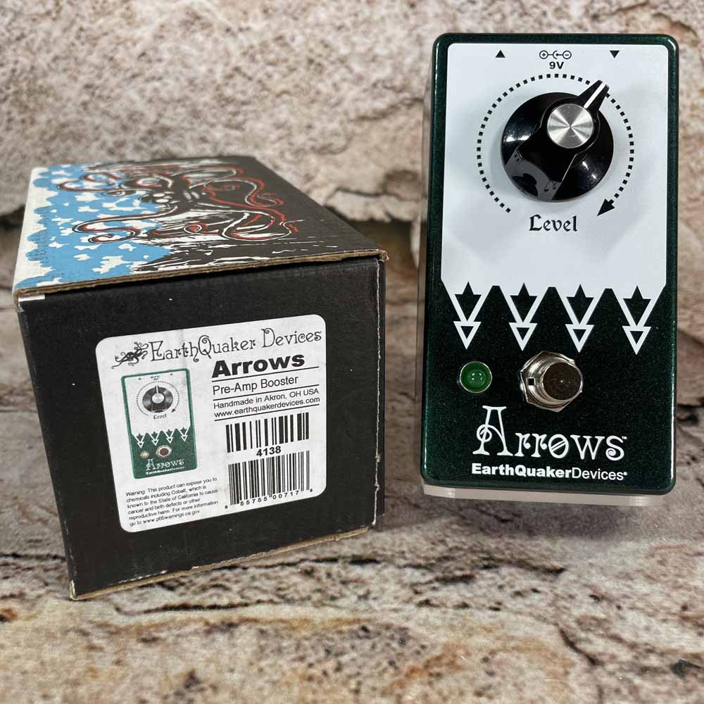 Used: EarthQuaker Devices Arrows Preamp Booster Pedal