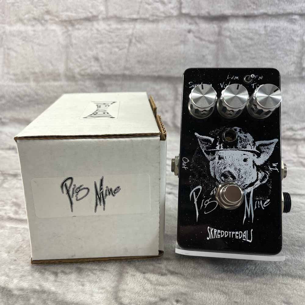 Used: Skreddy Pedals Pig Mine Fuzz Pedal