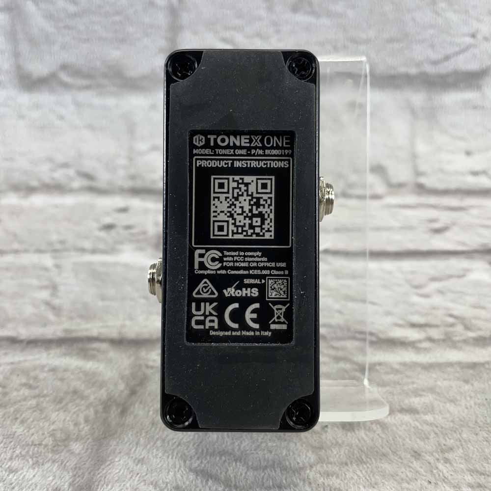 Used:  IK Multimedia TONEX One Amp Modeler/Cab Sim/Multi Effect Micro Pedal w/ X Sonic Airstep TX