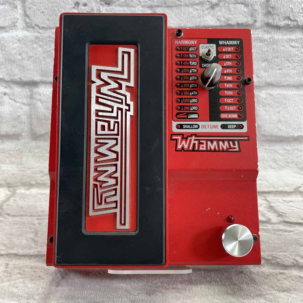 Used:  DigiTech Whammy 5 Pitch Shifting Pedal