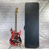 Used:  EVH Guitars Striped Series Relic Frankie Electric Guitar - Red/Black/White