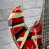 Used:  EVH Guitars Striped Series Relic Frankie Electric Guitar - Red/Black/White