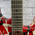 Used:  EVH Guitars Striped Series Relic Frankie Electric Guitar - Red/Black/White