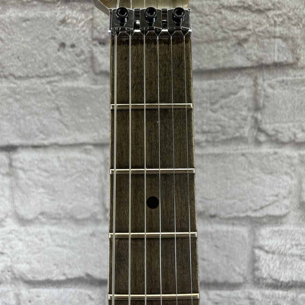 Used:  EVH Guitars Striped Series Relic Frankie Electric Guitar - Red/Black/White