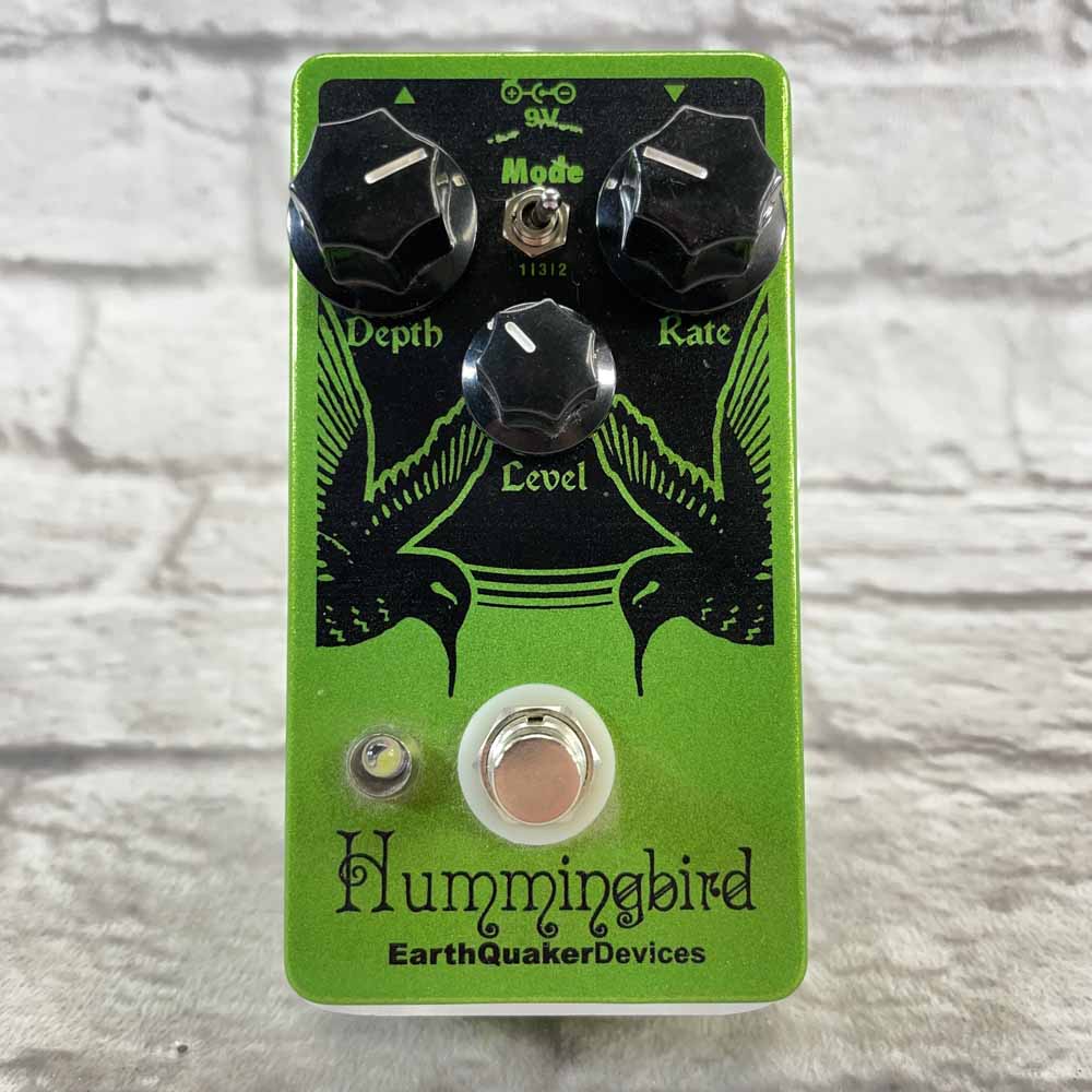 Used:  EarthQuaker Devices Hummingbird Repeat Percussions Tremolo V2 Pedal