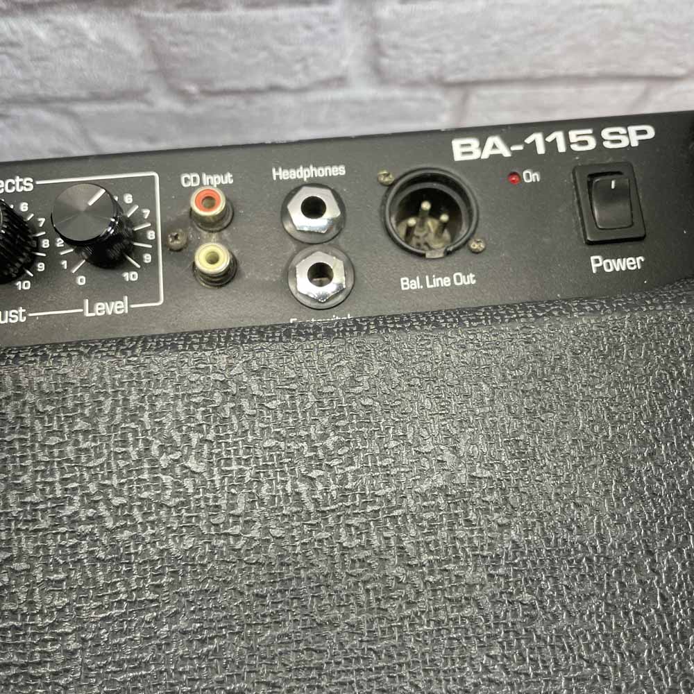 Used: Ampeg BA-115SP Bass Amp Cube with Digital Effects