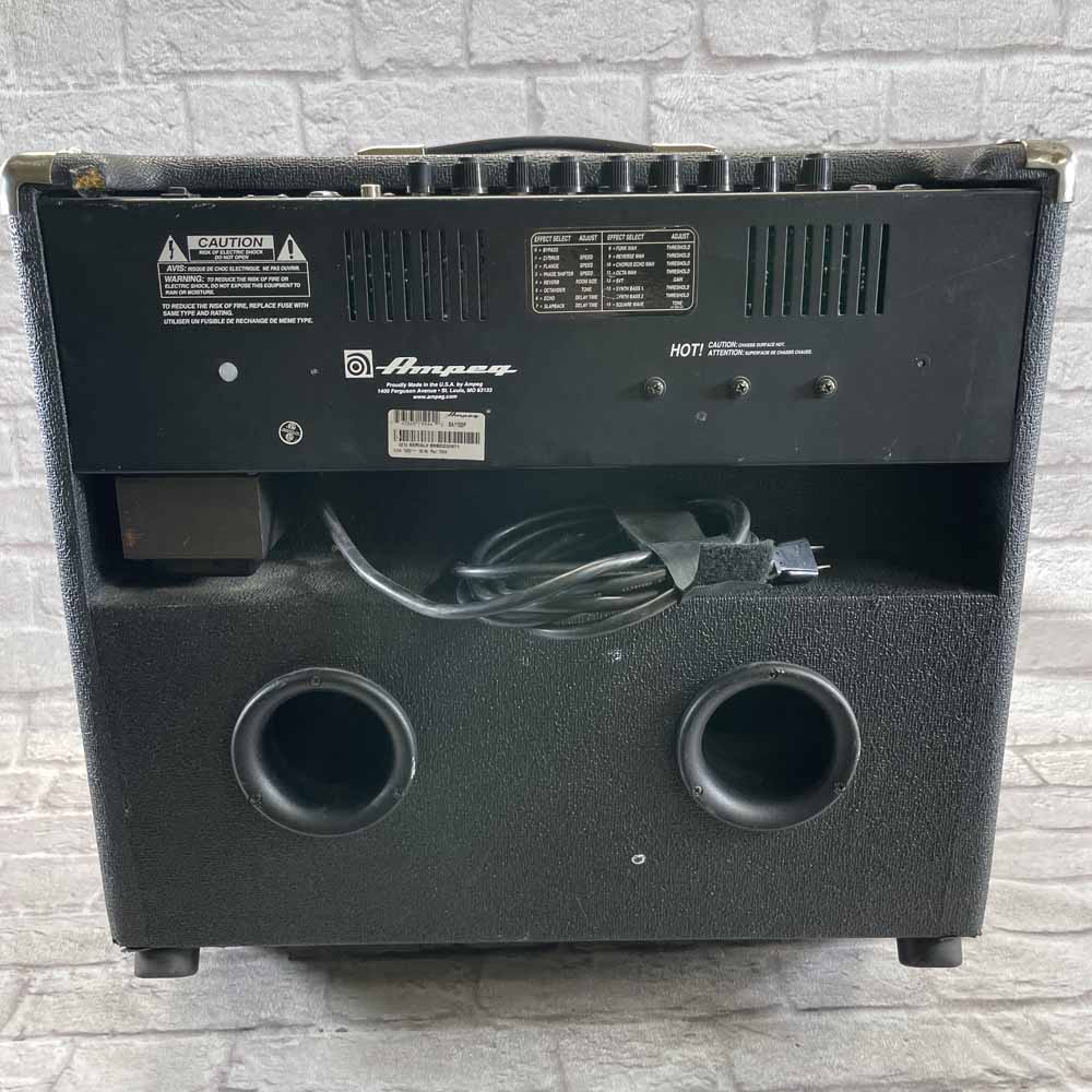 Used: Ampeg BA-115SP Bass Amp Cube with Digital Effects