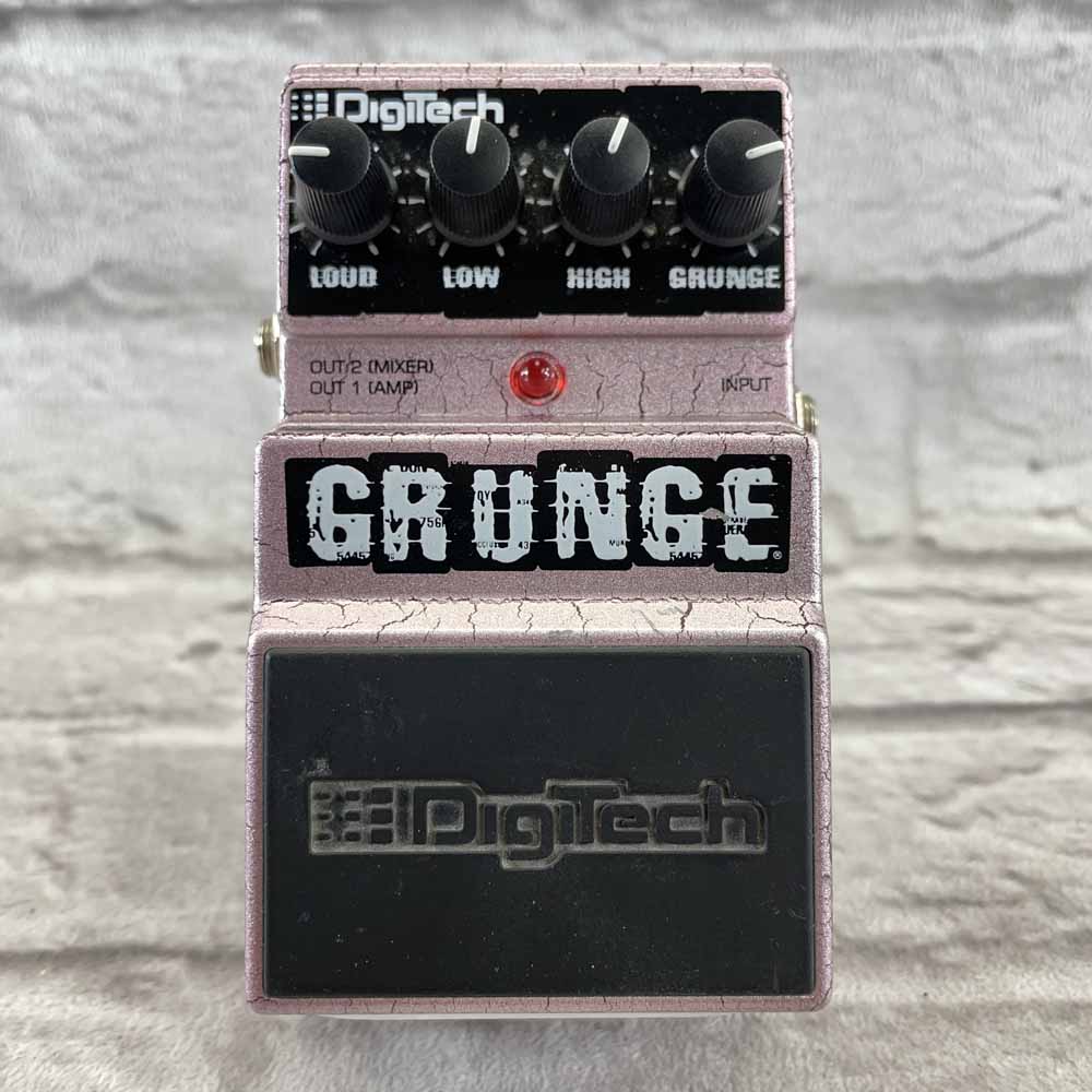 Used:  DigiTech Grunge Distortion Pedal