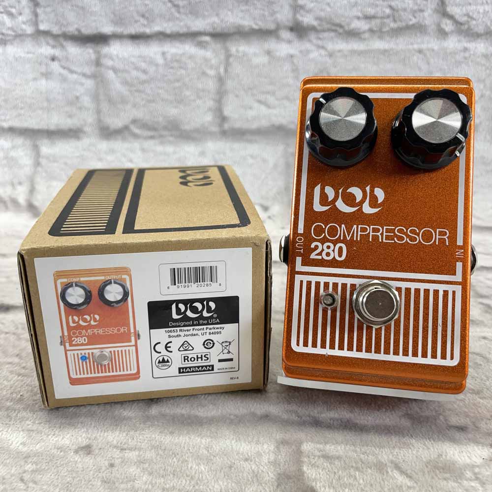 Used:  DOD Compressor 280 Pedal