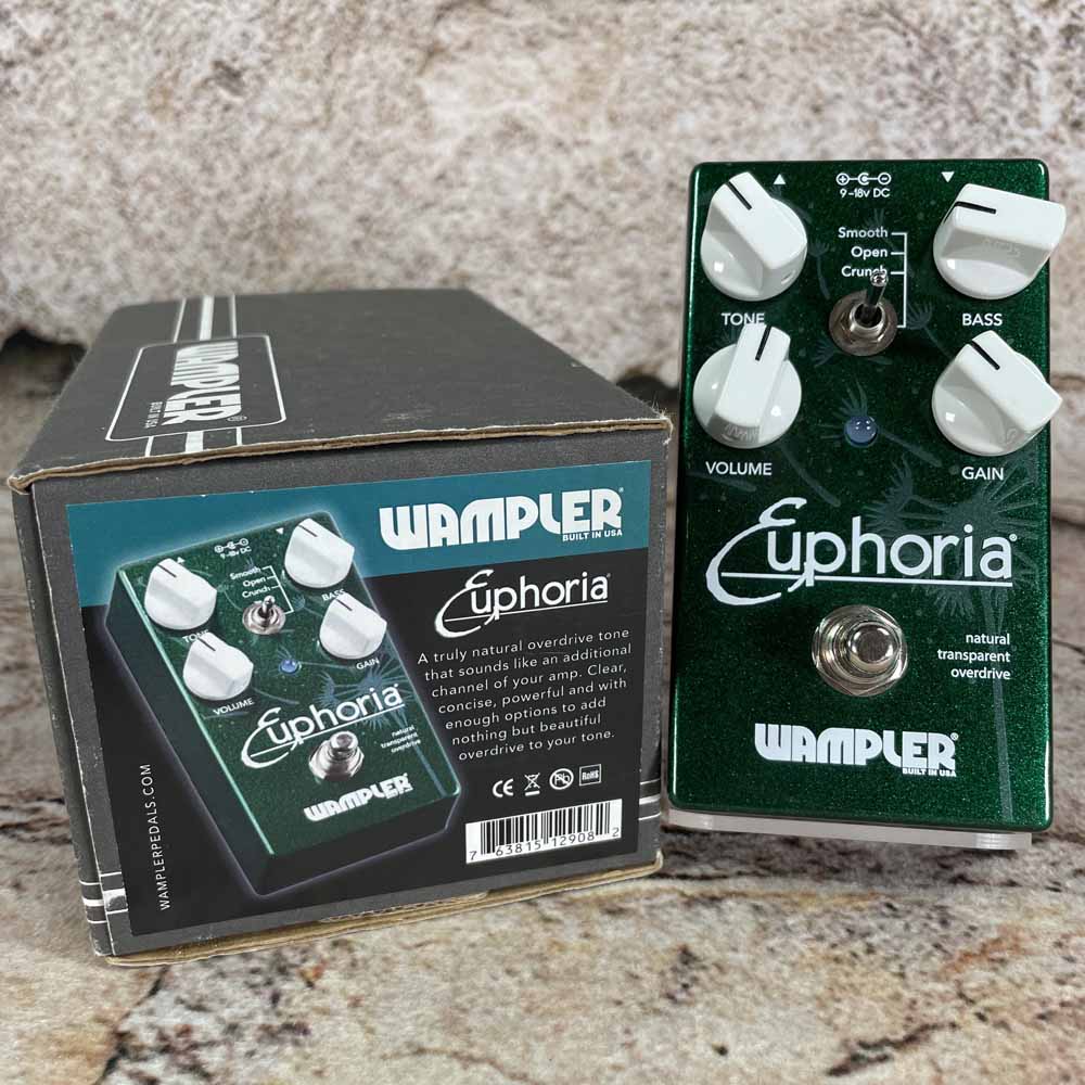 Used: Wampler Euphoria Overdrive Pedal – Flipside Music