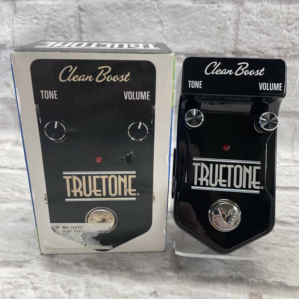 Used:  Visual Sound TrueTone Boost Pedal
