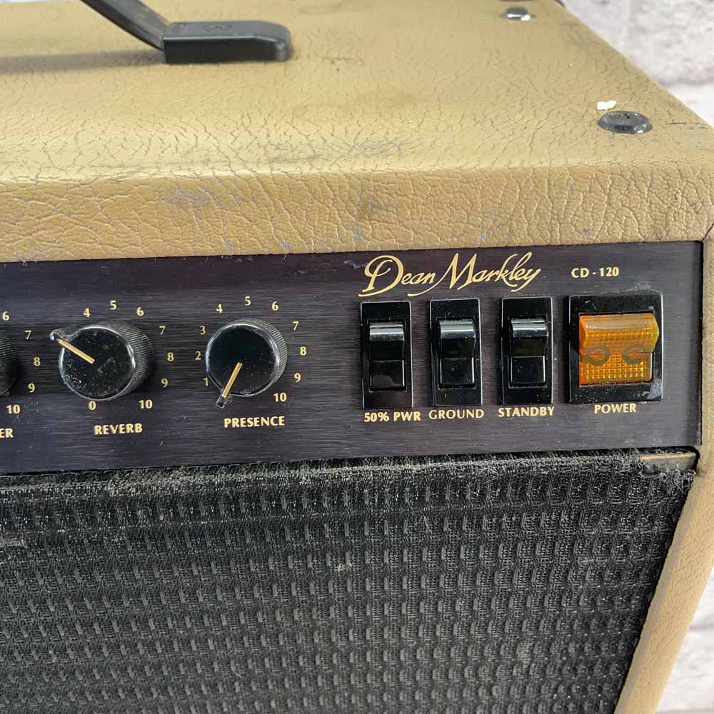 Used:  Dean Markley CD120 120 Watt Combo Amp