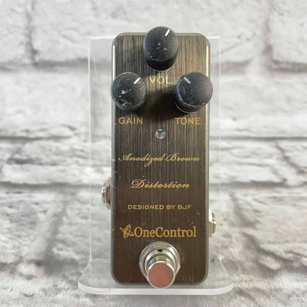 Used:  OneControl Anodized Brown Distortion Pedal