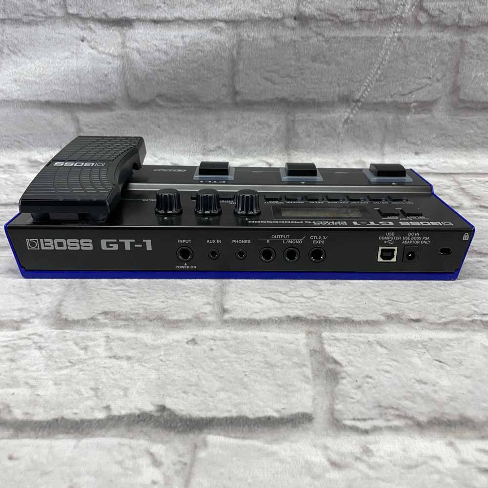 Used:  Boss GT-1 Guitar Effects Processor