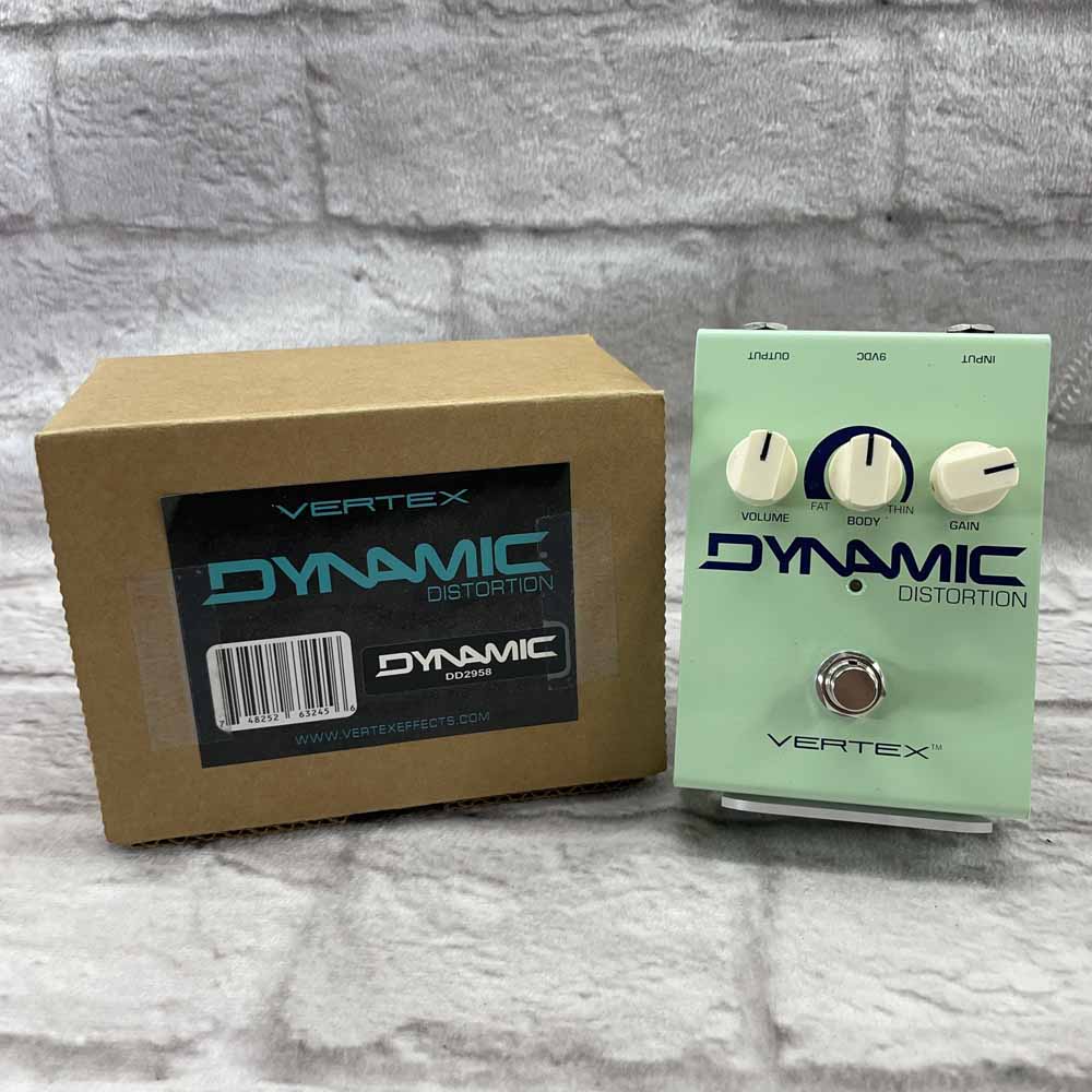 Used:  Vertex Effects - Dynamic Distortion Pedal