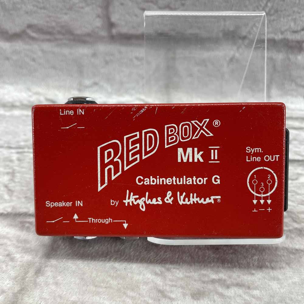 Used:  Hughes & Kettner Red Box MKii