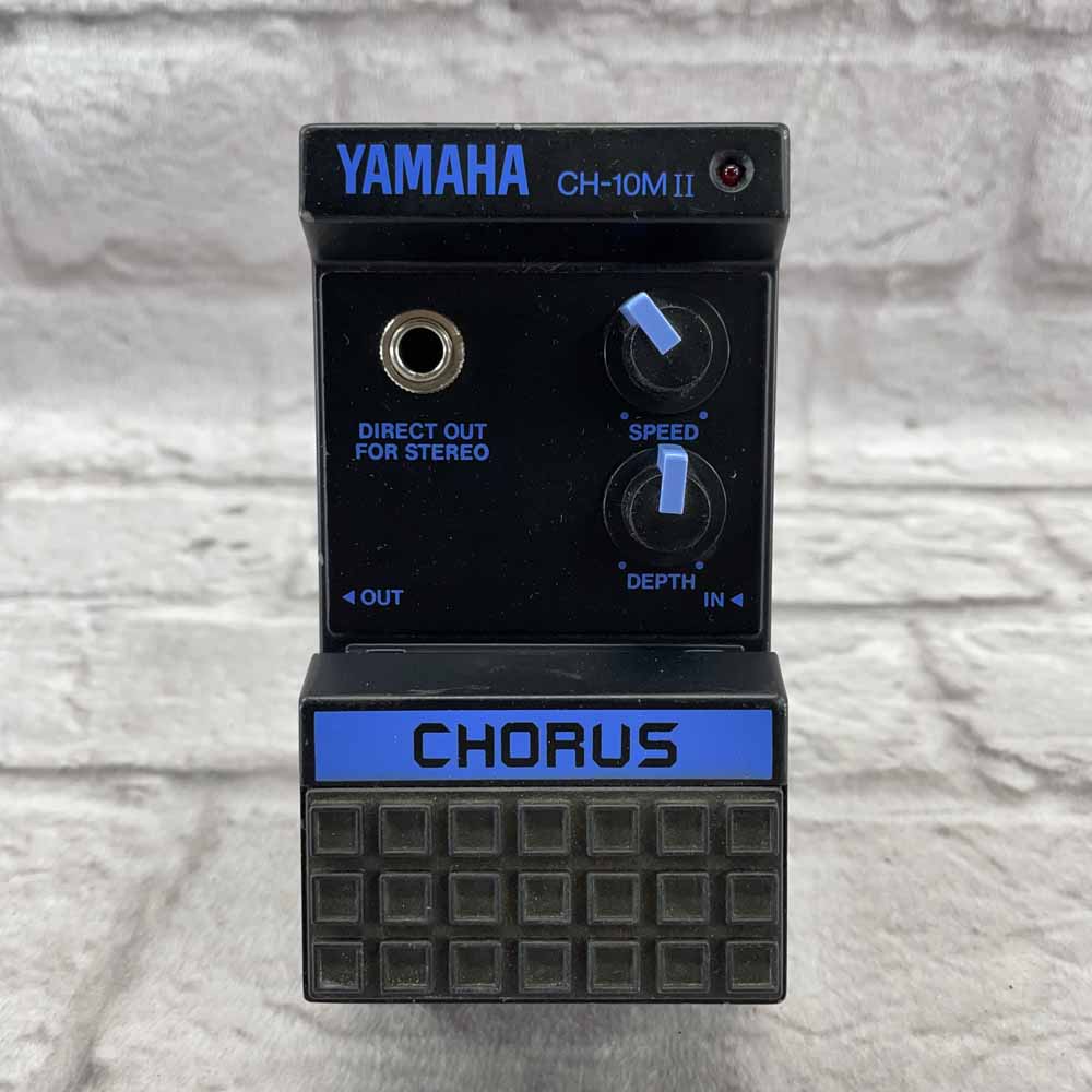 Used:  Yamaha CH-10MII Chorus Pedal