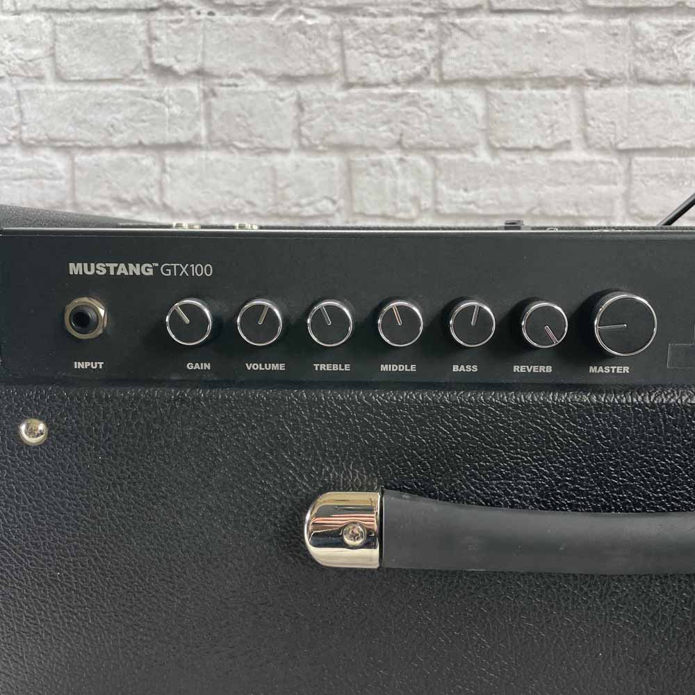Used:  Fender GTX100 Mustang Amp w/ Footswitch