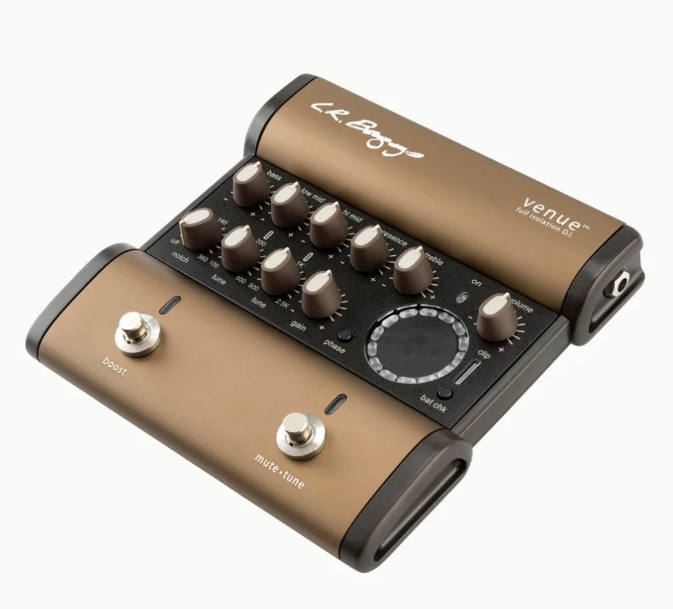 L.R. Baggs Venue DI Acoustic Guitar Preamp + DI Pedal