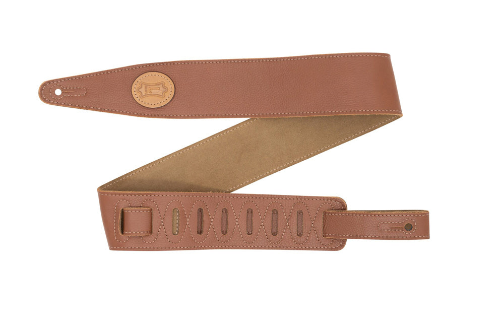Levy’s Leathers 2.5″ Tan Garment Leather Strap with Sand Suede Backing MGS317ST-TAN-SND