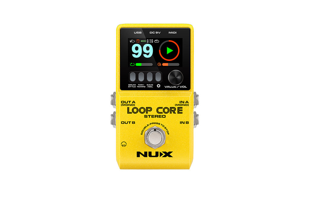 NUX Loop Core Stereo Looper Pedal