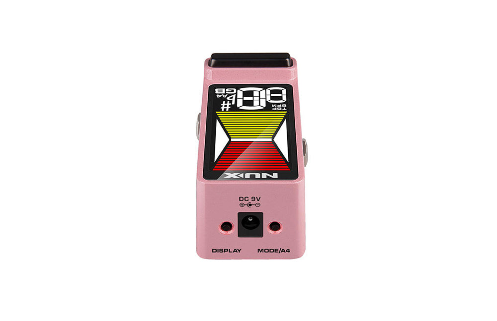 NUX NTU-3 MkII Mini Pedal Tuner Flow Tune Pink