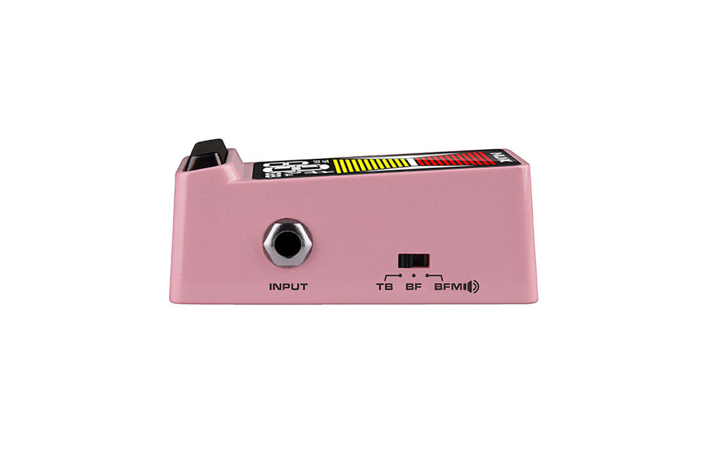 NUX NTU-3 MkII Mini Pedal Tuner Flow Tune Pink