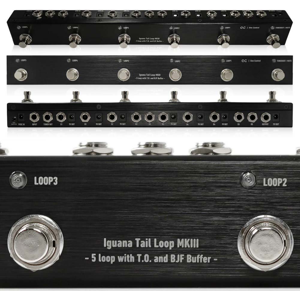 One Control - Iguana Tail Loop MKIII 5-Loop Switcher with T.O. and BJF Buffer